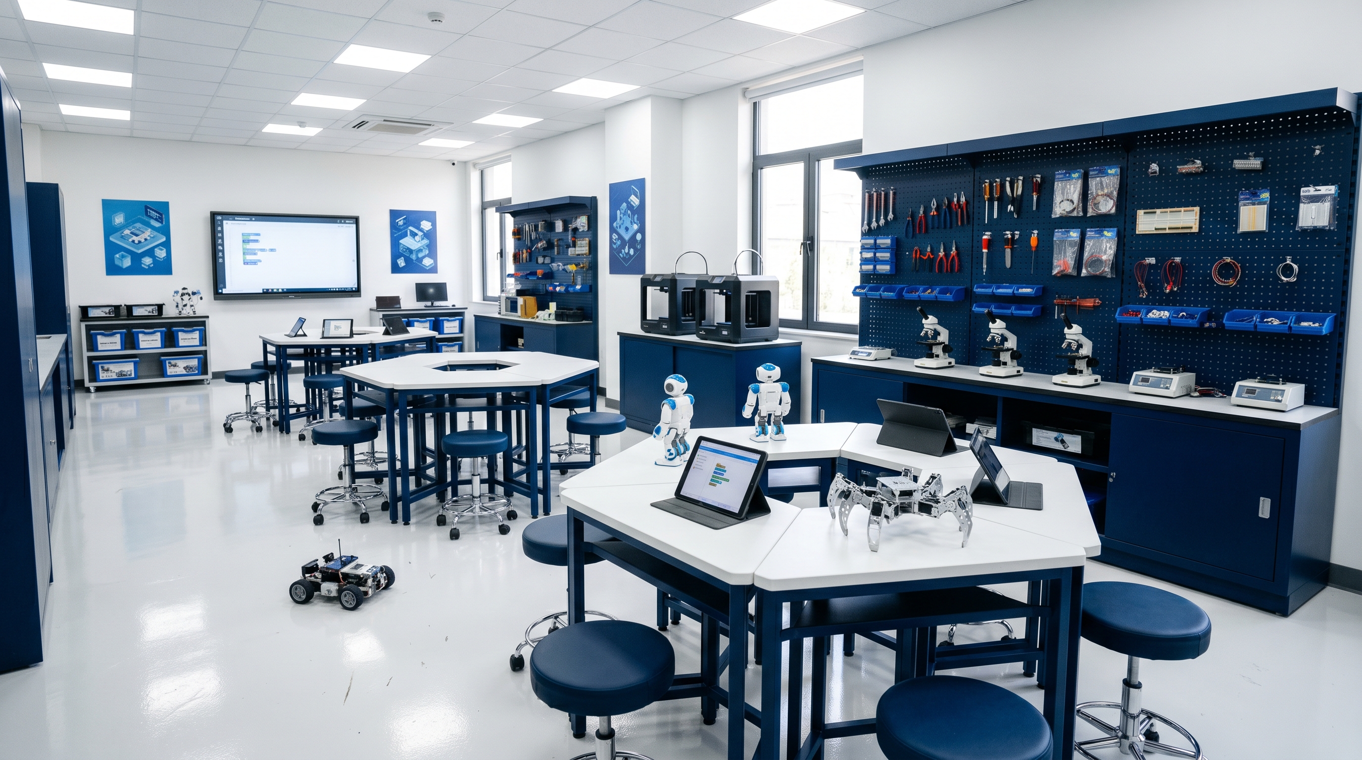 Phòng STEM AI hiện đại do INOLINK triển khai cho trường học