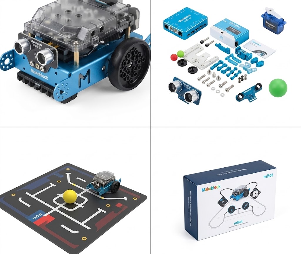 Bộ công cụ thi đấu MakeX 2024 Inspire Robot Giao hàng thông minh - Trọn bộ