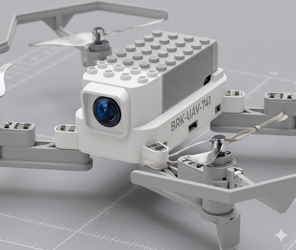 Drone lập trình Litebee Wing, Makerfire, ngôn ngữ lập trình Scratch & Python