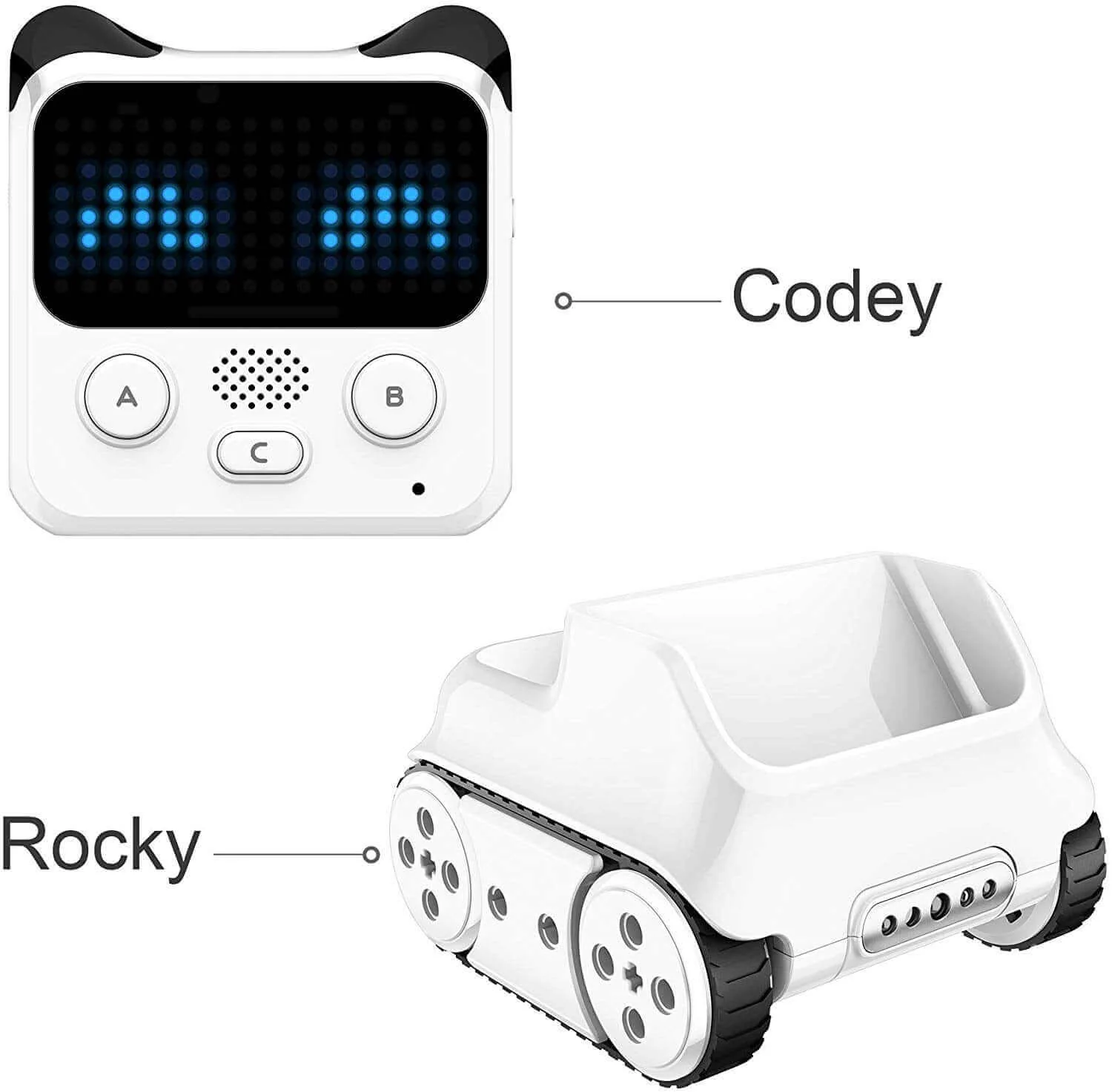 Robot Codey Rocky, Makeblock, lập trình Scratch & Python