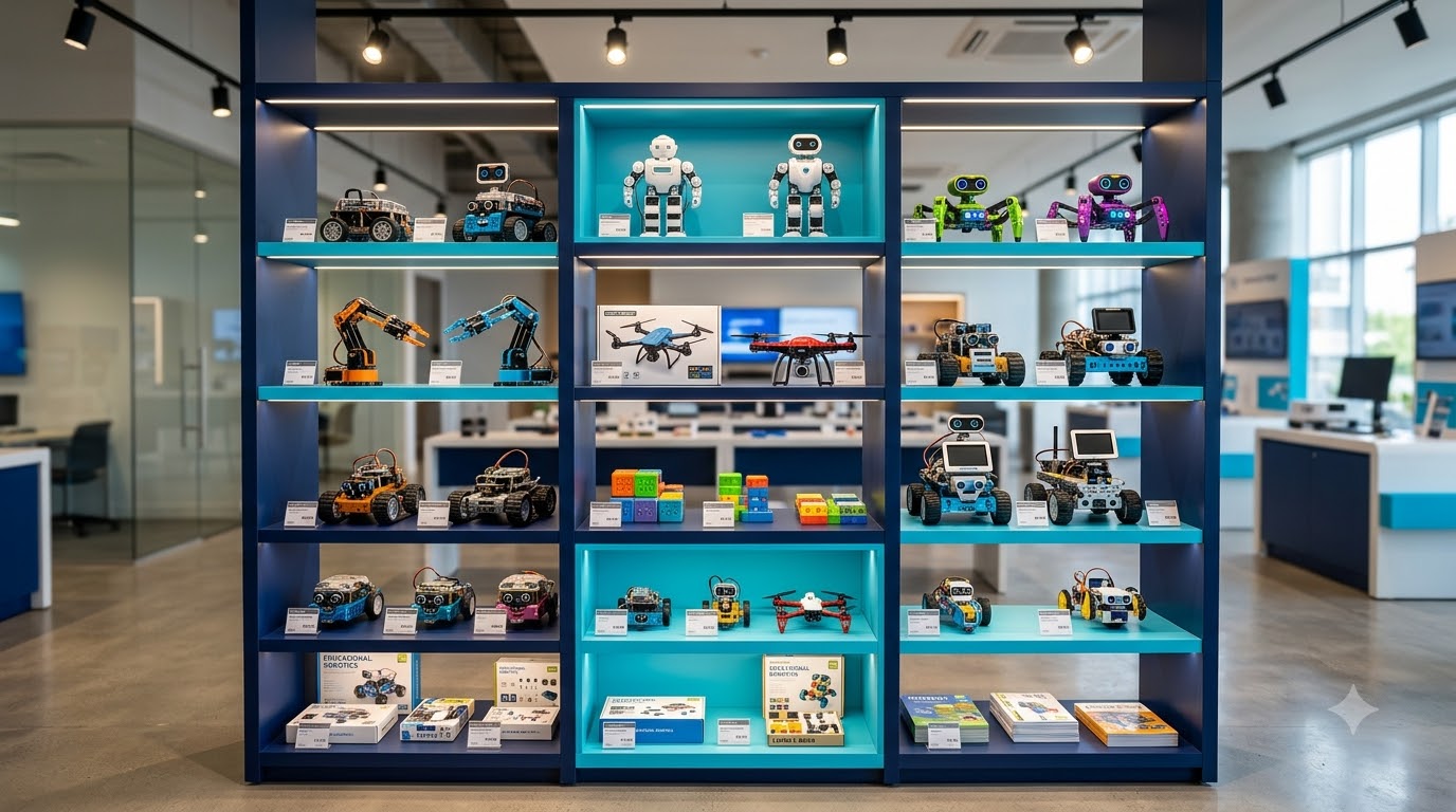 Các thương hiệu robot giáo dục chính hãng