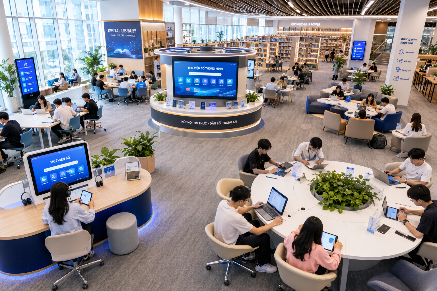 Giái pháp Thư viện thông minh