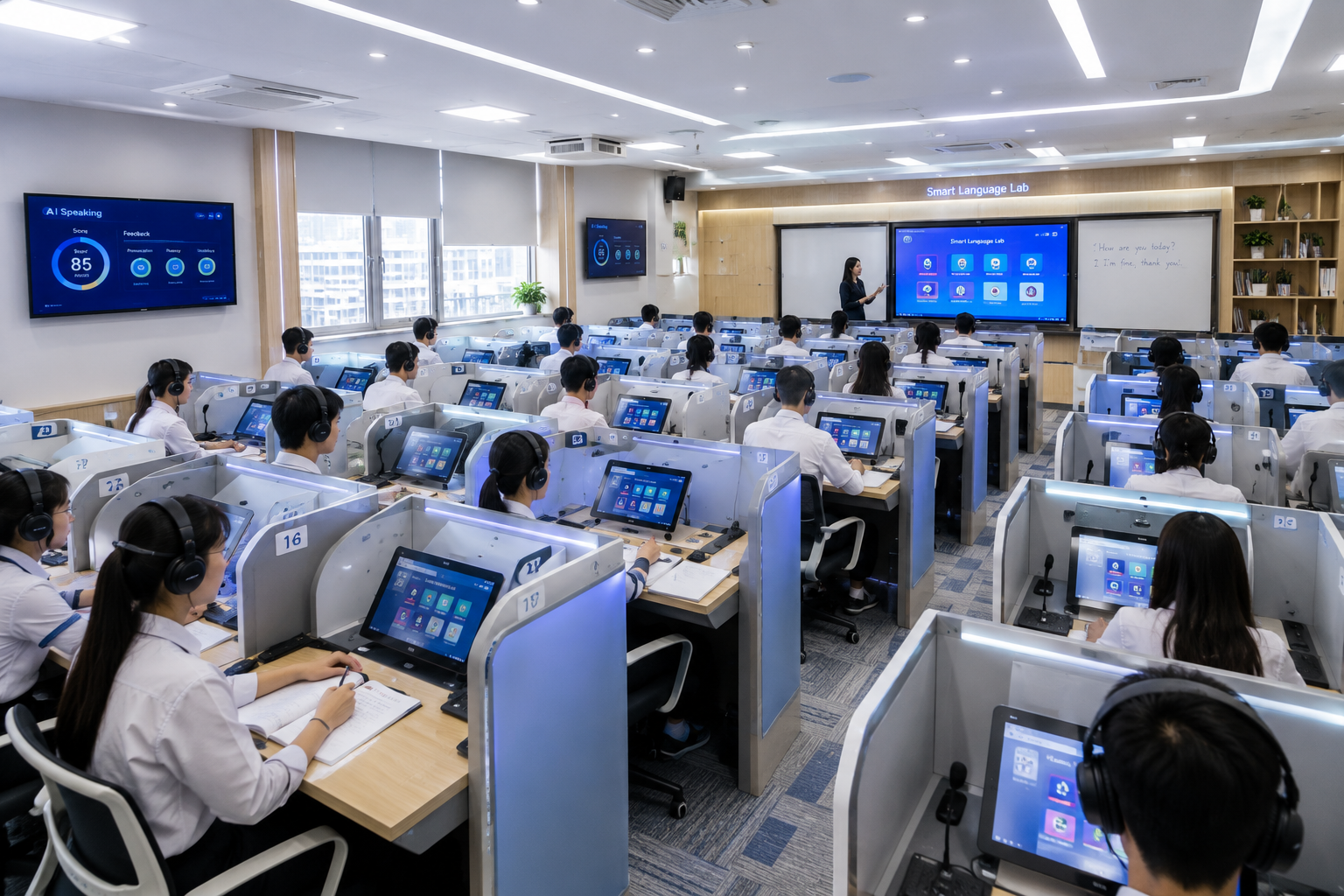 Tìm hiểu Phòng học ngoại ngữ thông minh